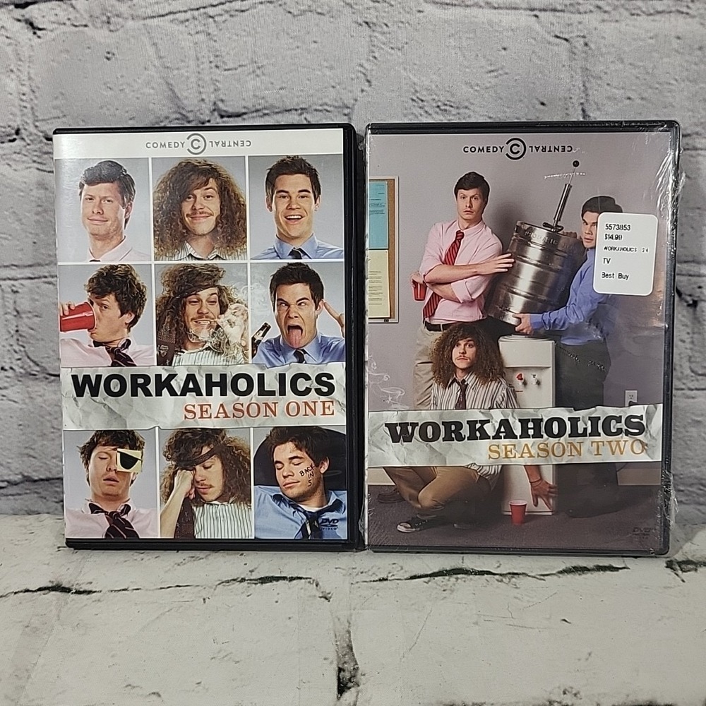 Comedy Central Workaholics Season 1 And 2 DVDs Lot Television Sitcom Show
